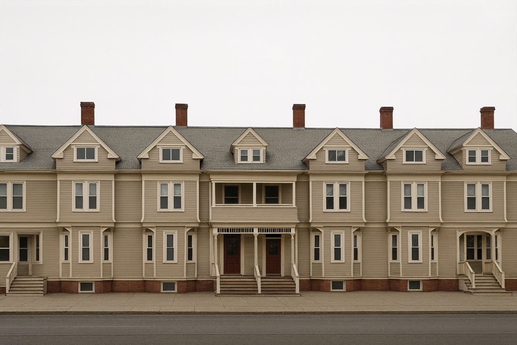 1-23 Eastern Avenue Northampton, MA 01060 - Photo 6 of 6 a front view of a building with lot of windows