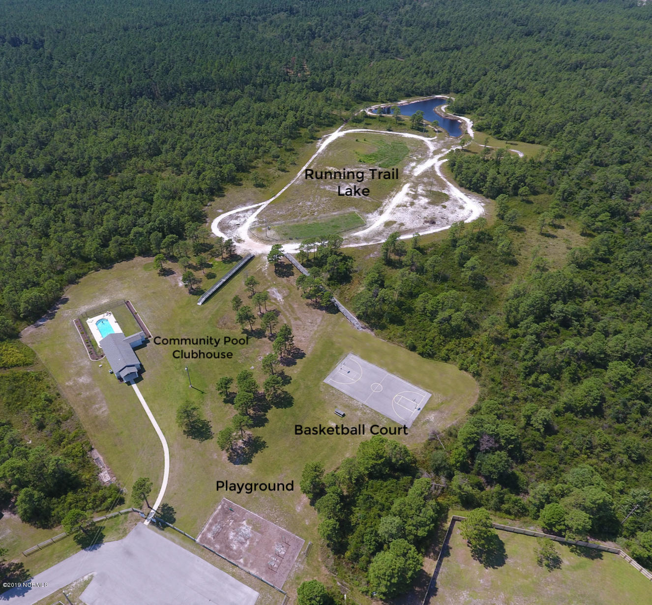 505 Perth Court Hubert, NC 28539 - Photo 38 of 42 Aerial Community Area
