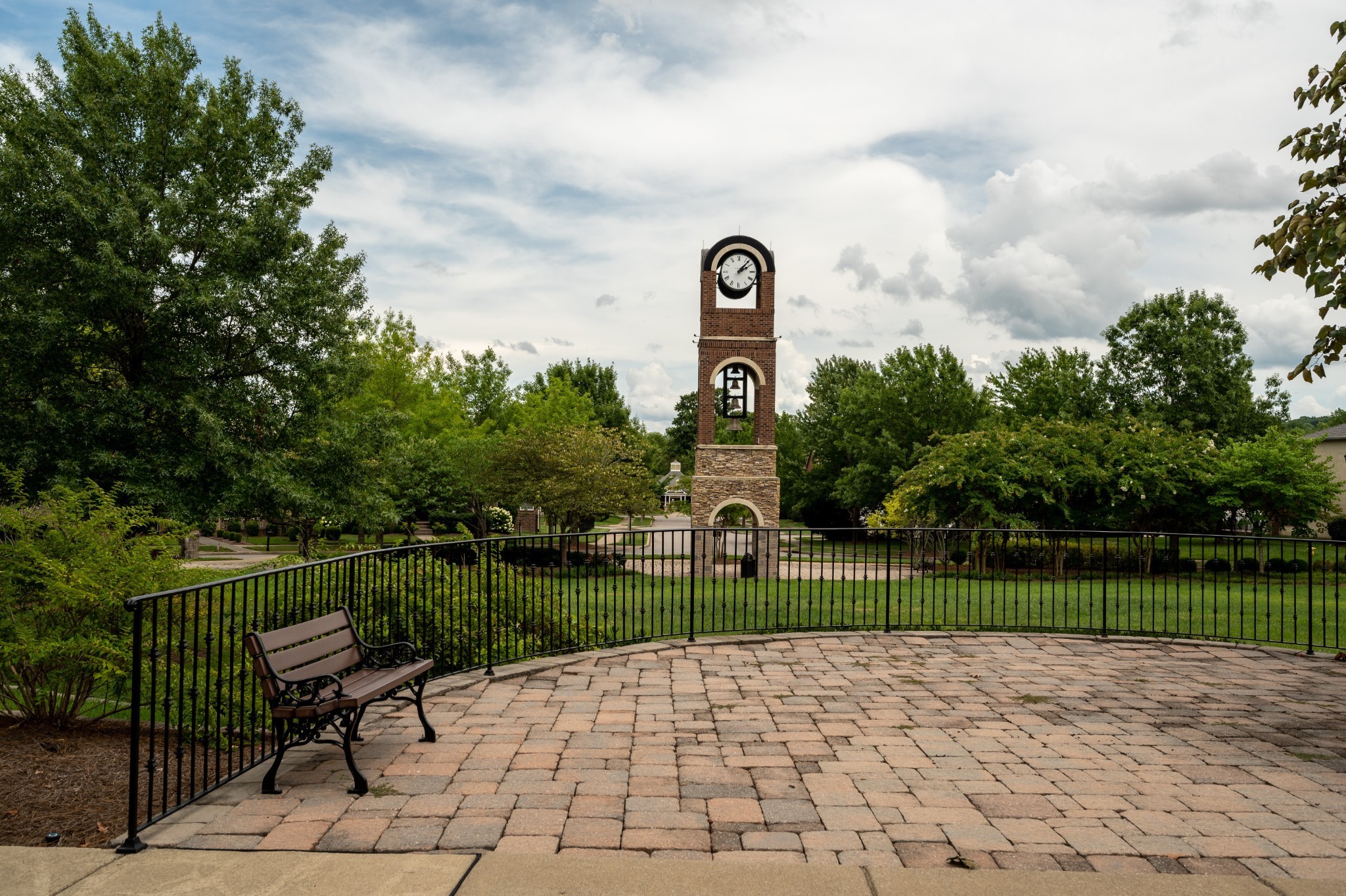 340 Wandering Circle Franklin, TN 37067 - Photo 6 of 51 a sign board with yard in the back