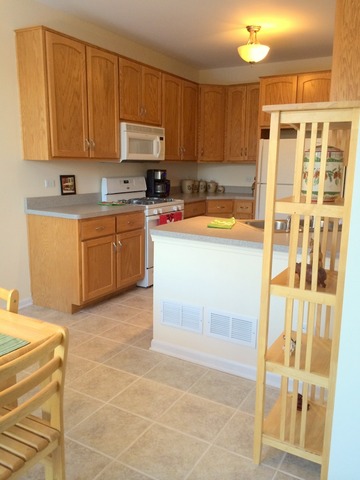 438 North River Road Naperville, IL 60540 - Photo 6 of 24 a kitchen with stainless steel appliances granite countertop a stove a sink and a refrigerator