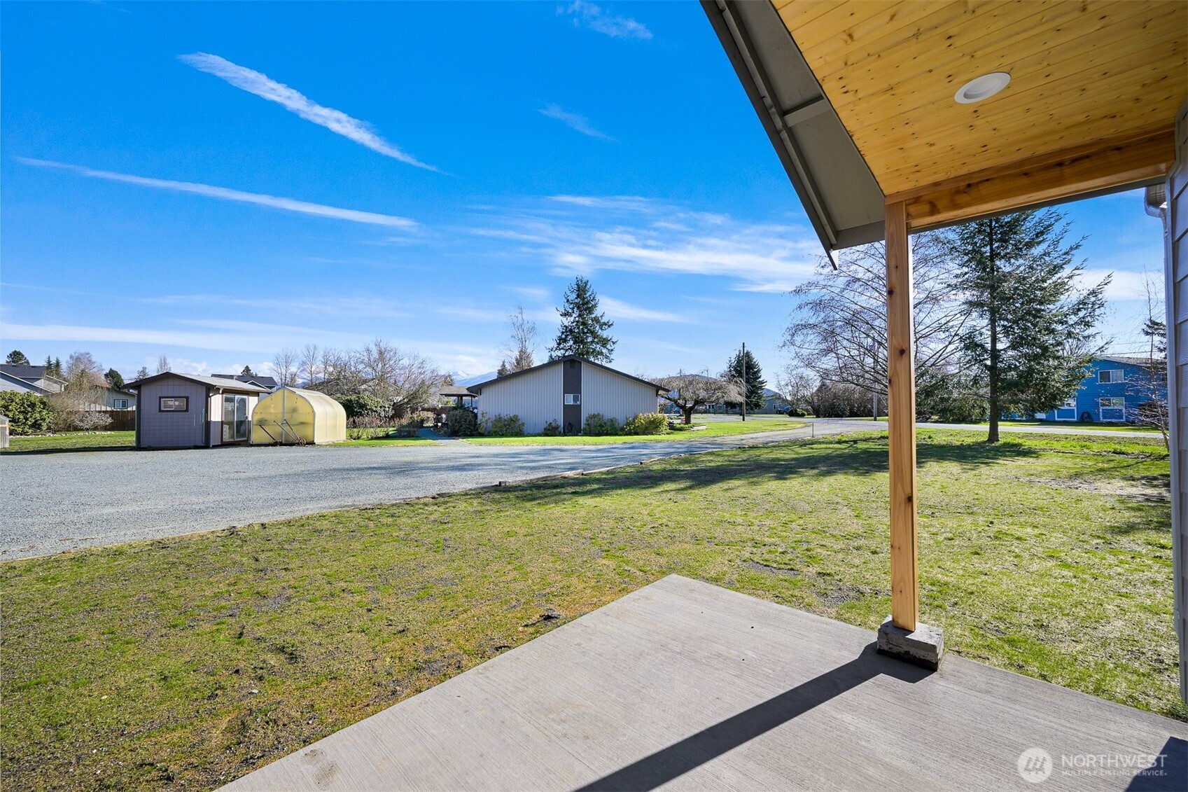 710 A F & S Grade Road, Unit B Sedro-Woolley, WA 98284 - Photo 32 of 38 a view of a swimming pool and an ocean view