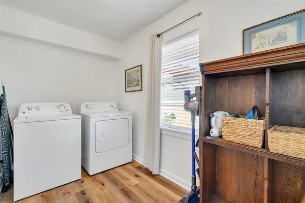 a room with storage and utility