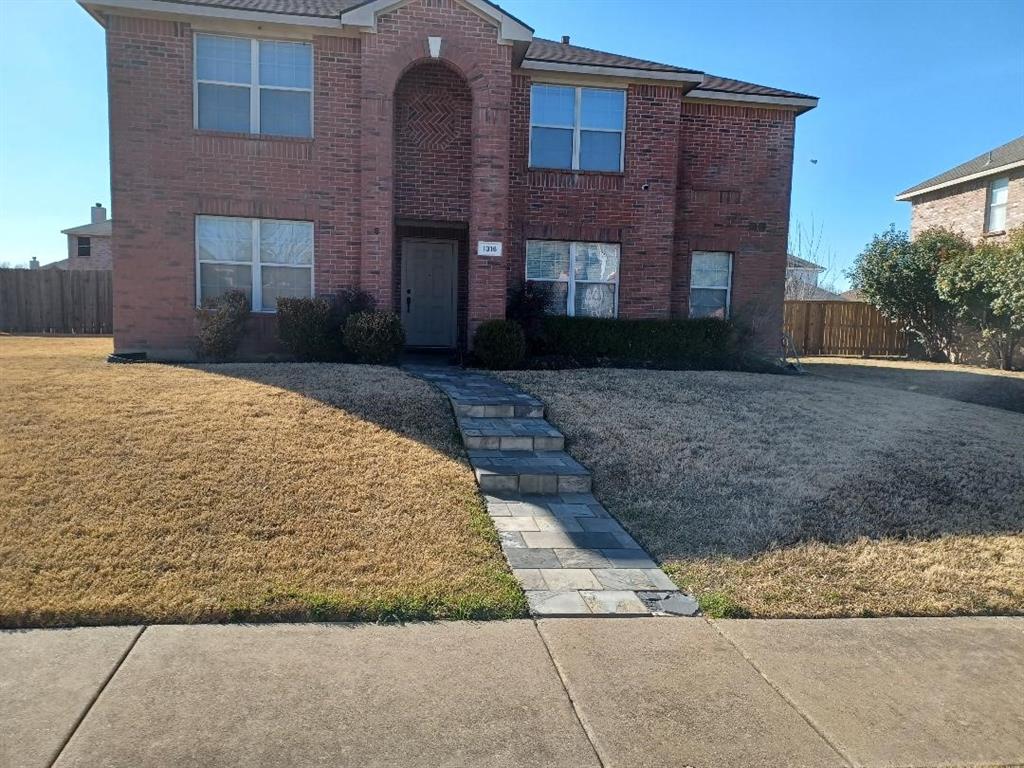 1315 Rabbit Ridge Cedar Hill, TX 75104 - Photo 1 of 1 a front view of a house with a yard