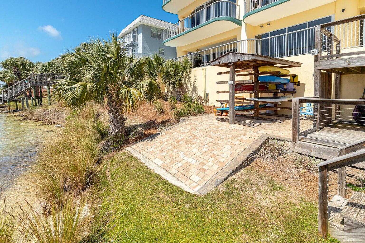 508 Harbor Boulevard, Unit 402 Destin, FL 32541 - Photo 46 of 49 Paddle Board Storage
