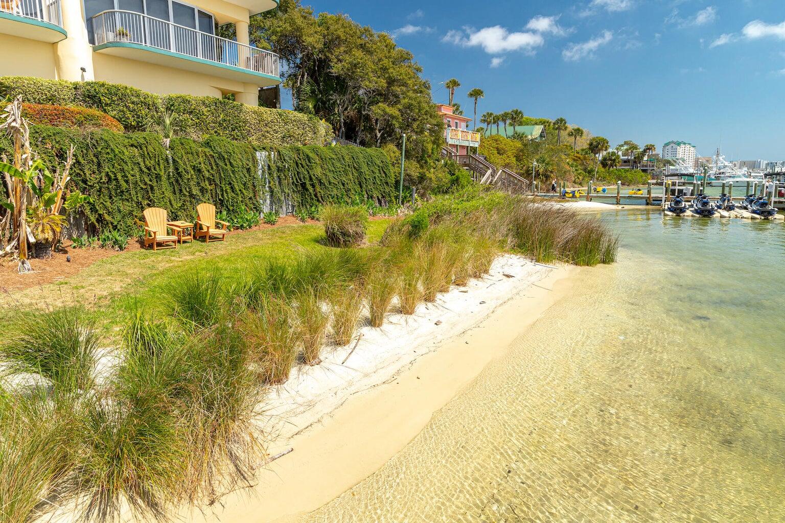 508 Harbor Boulevard, Unit 402 Destin, FL 32541 - Photo 47 of 49 Natural Shoreline