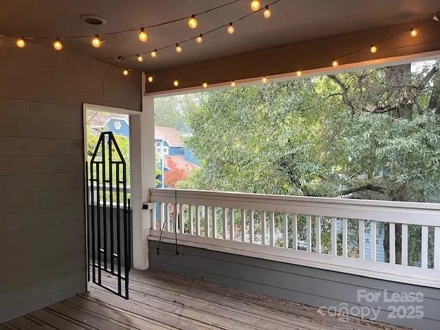 a view of an outdoor space and seating area