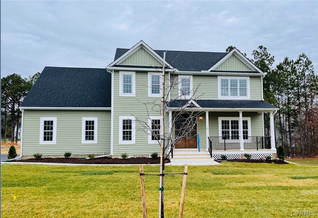 11506 Avening Road Chesterfield, VA 23832 - Photo 1 of 1 a view of a house with swimming pool and a yard
