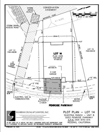 $643,800 | 5553 Penrose Parkway, Redding, CA 96002