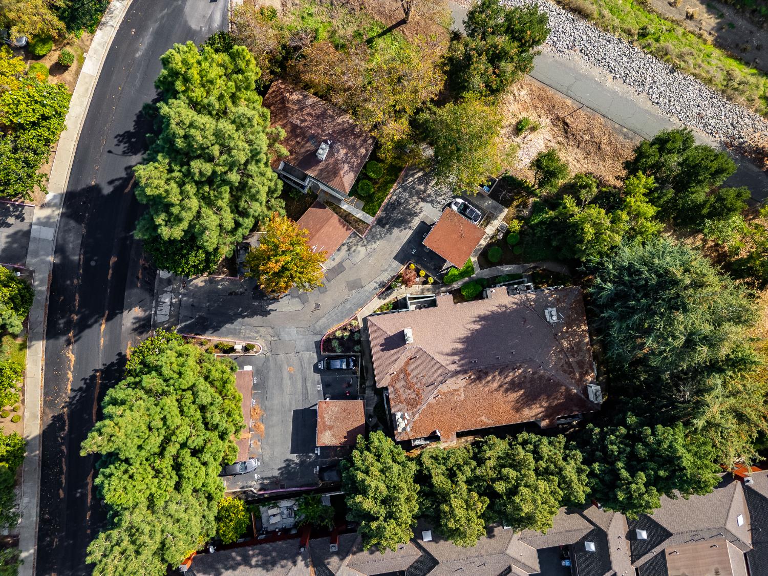 2623 Copa Del Oro Drive Union City, CA 94587 - Photo 54 of 55 an aerial view of a house with a yard and garden