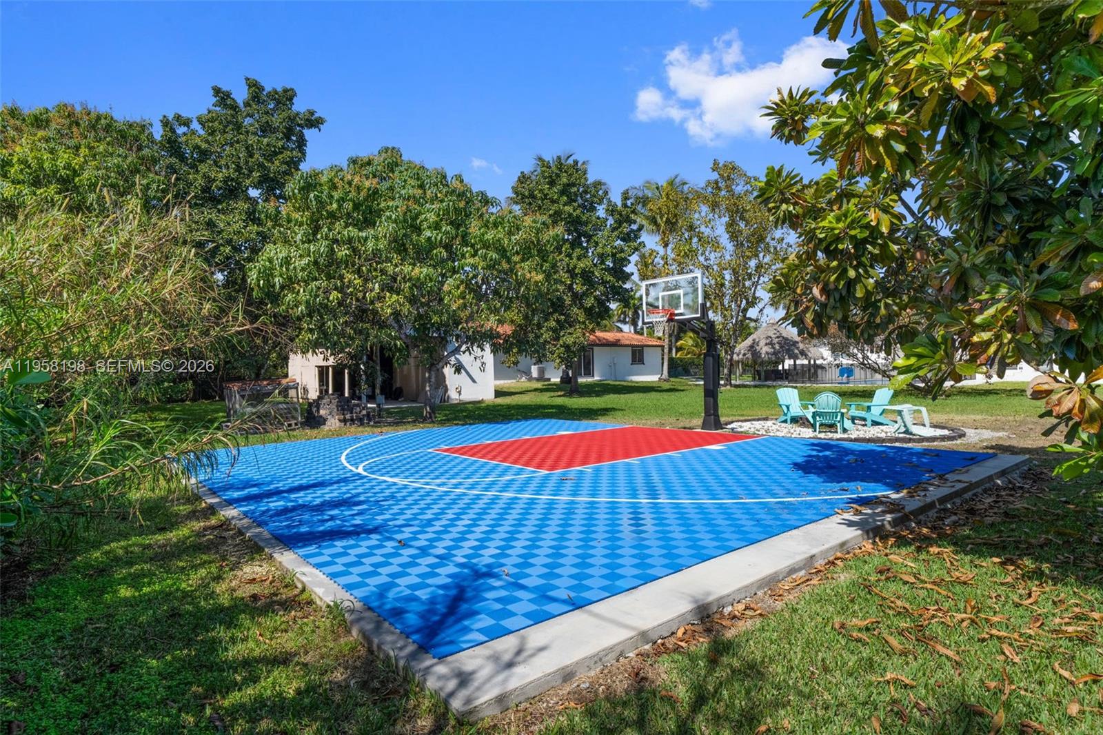 16800 Southwest 190th Street Miami, FL 33187 - Photo 38 of 56 a view of a backyard with swimming pool