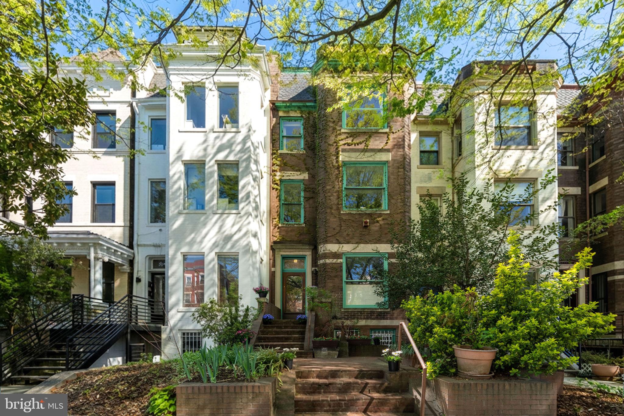 1944 Calvert Street Northwest Washington, DC 20009 - Photo 1 of 74 Charming urban row homes in bloom.
