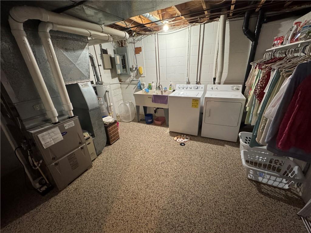 1313 Cross Street Rostraver Township, PA 15012 - Photo 39 of 49 a view of a storage and utility room with stuff