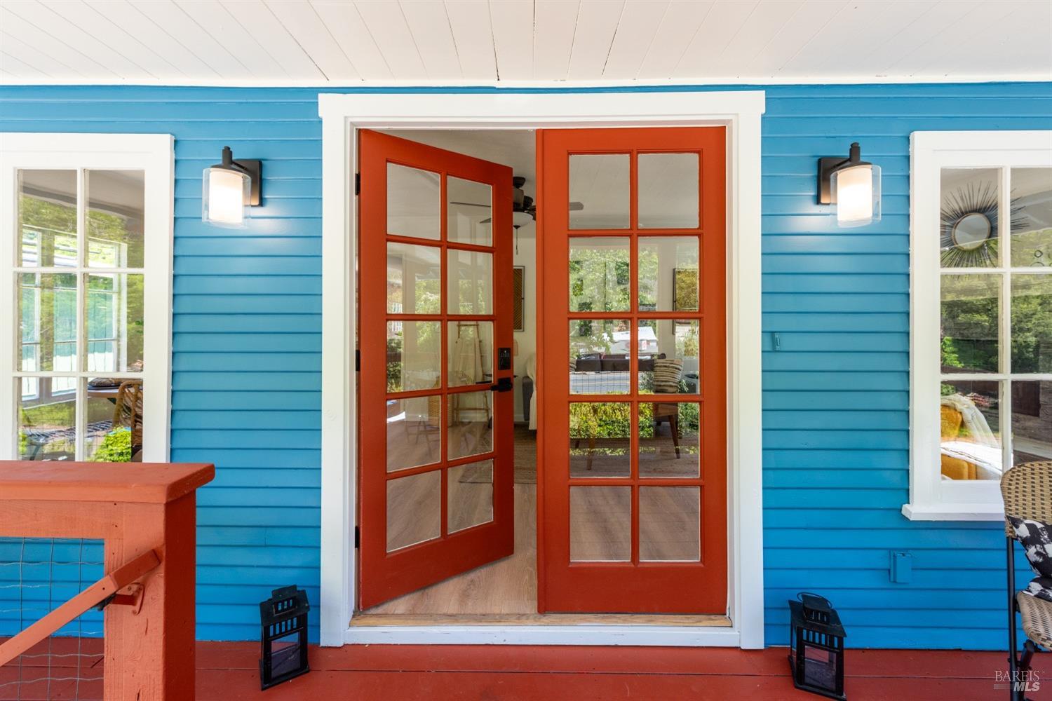 15627 Riverside Drive Guerneville, CA 95446 - Photo 7 of 41 a view of entryway door of the house