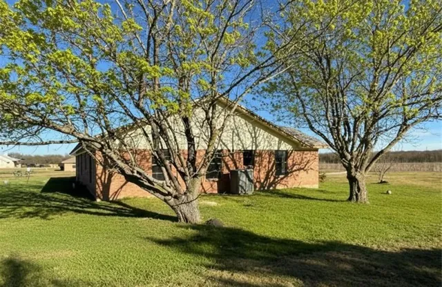 a view of yard with tree