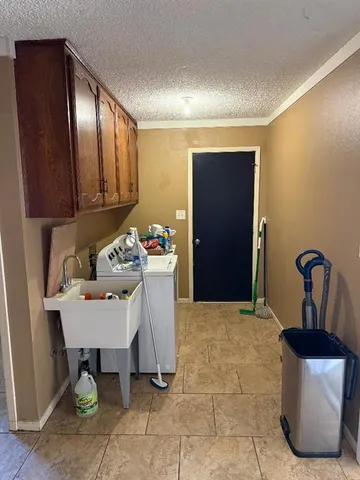 a workspace with furniture and window