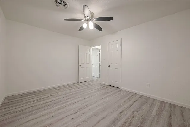 wooden floor in an empty room