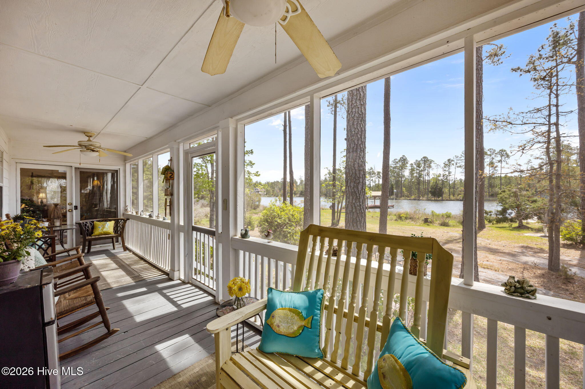 418 Spring Drive Aurora, NC 27806 - Photo 36 of 56 Screened Porch - rear