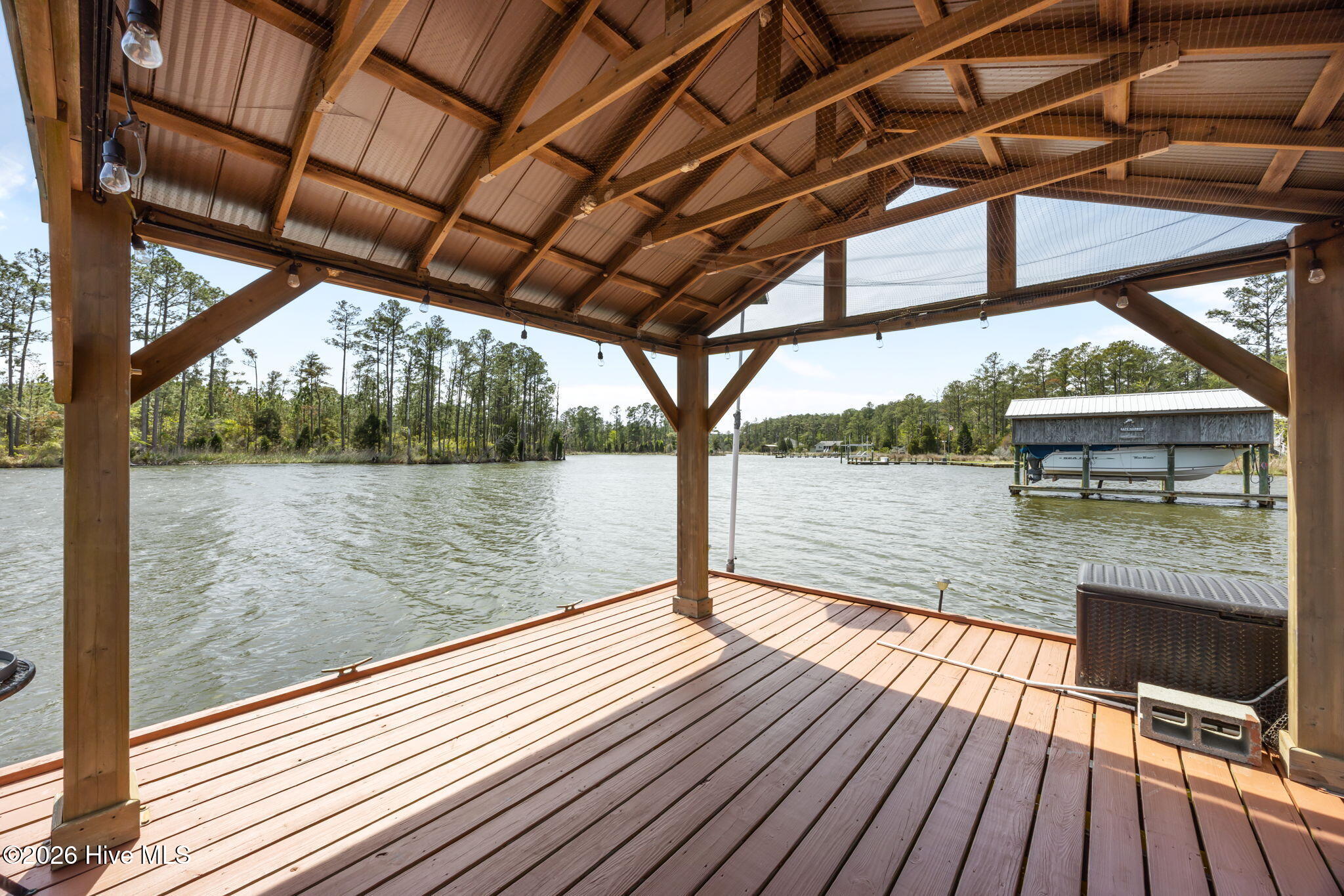 418 Spring Drive Aurora, NC 27806 - Photo 43 of 56 Pier Covered and with electricity