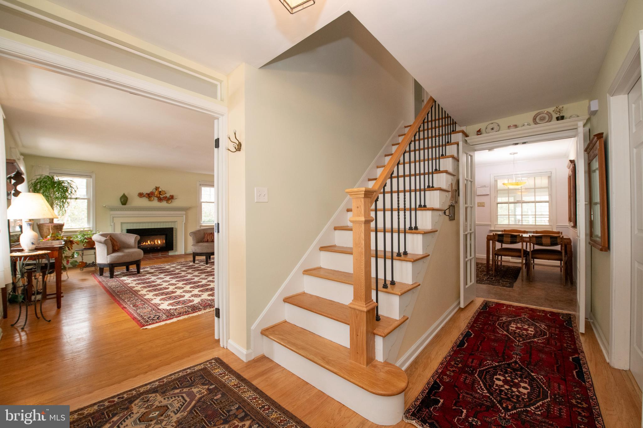 1532 Mill Road Jenkintown, PA 19046 - Photo 6 of 28 Entryway Leading to Living Room & Kitchen