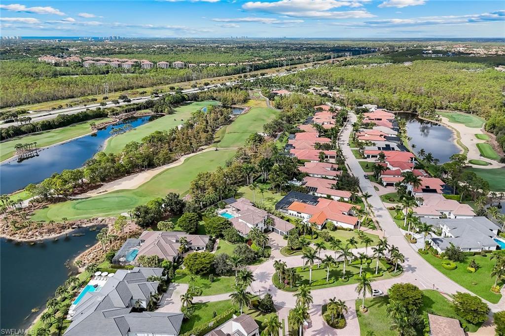 14459 Marsala Way Naples, FL 34109 - Photo 48 of 50 an aerial view of residential houses with outdoor space