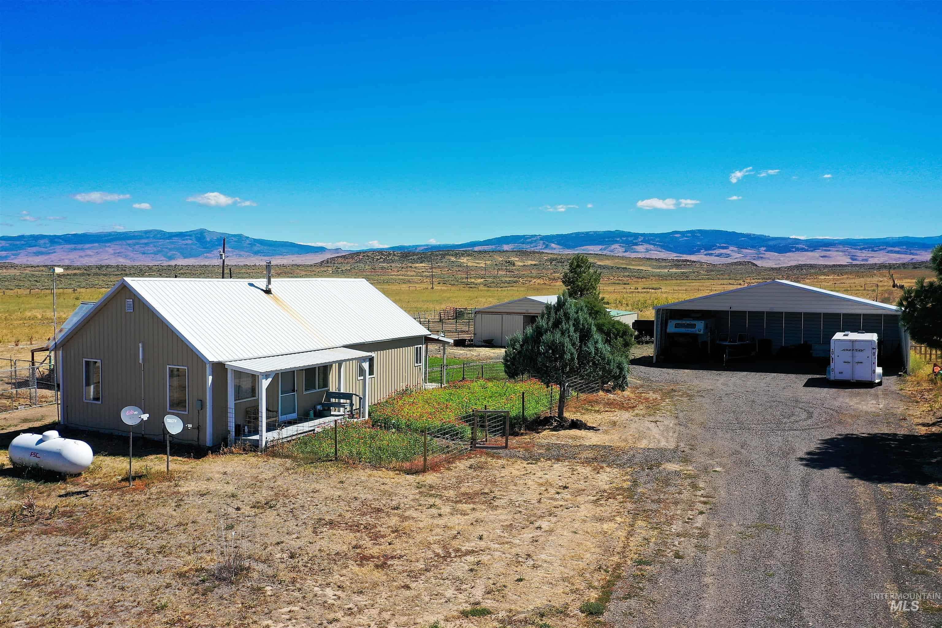 724 Mundy Gulch Road Indian Valley, ID 83632 - Photo 43 of 43 View of mountain background with rural landscape