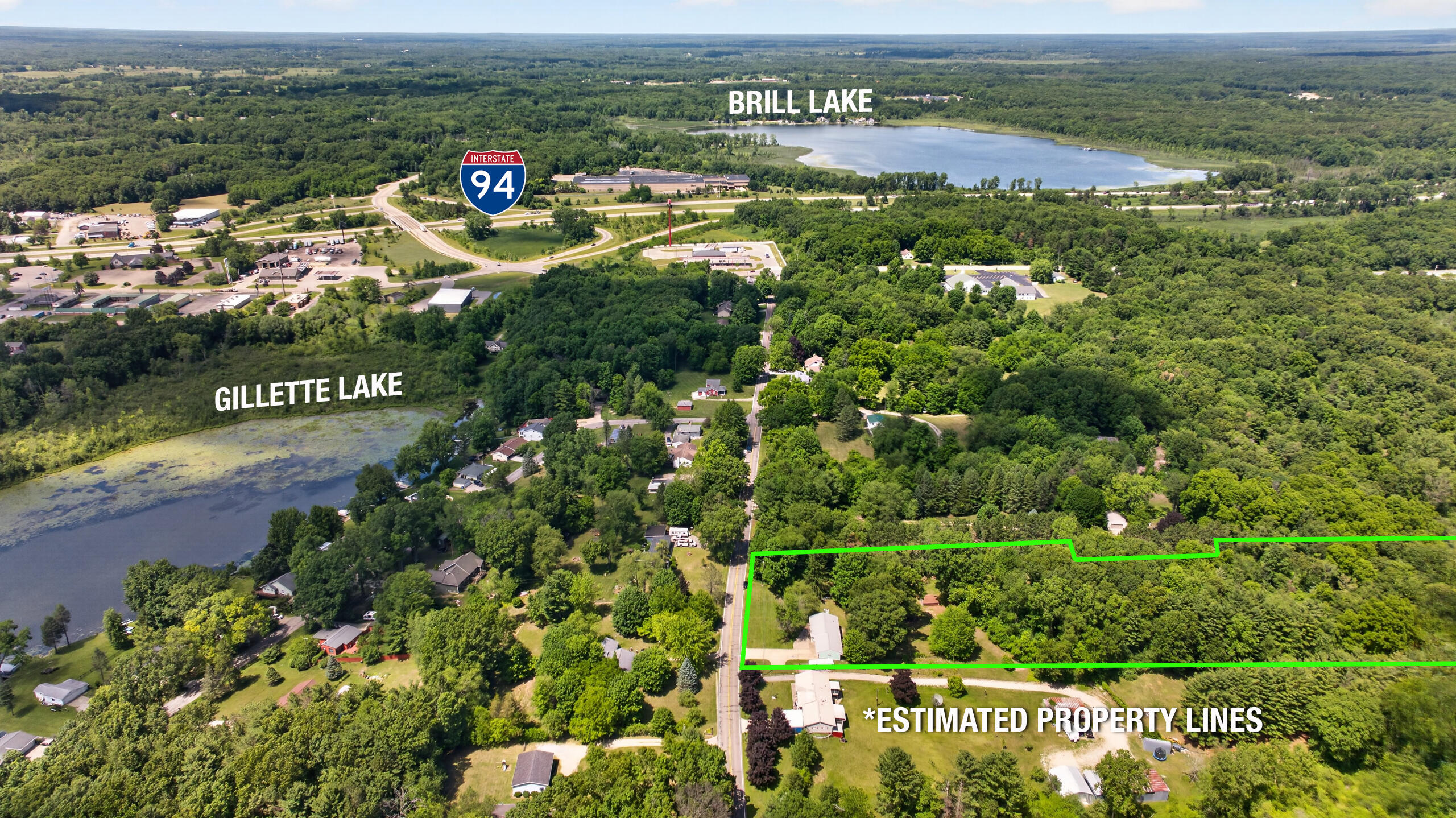 2695 Gilletts Lake Road Jackson, MI 49201 - Photo 52 of 57 055_2695 Gilletts Lake Rd (Aerials) - 5