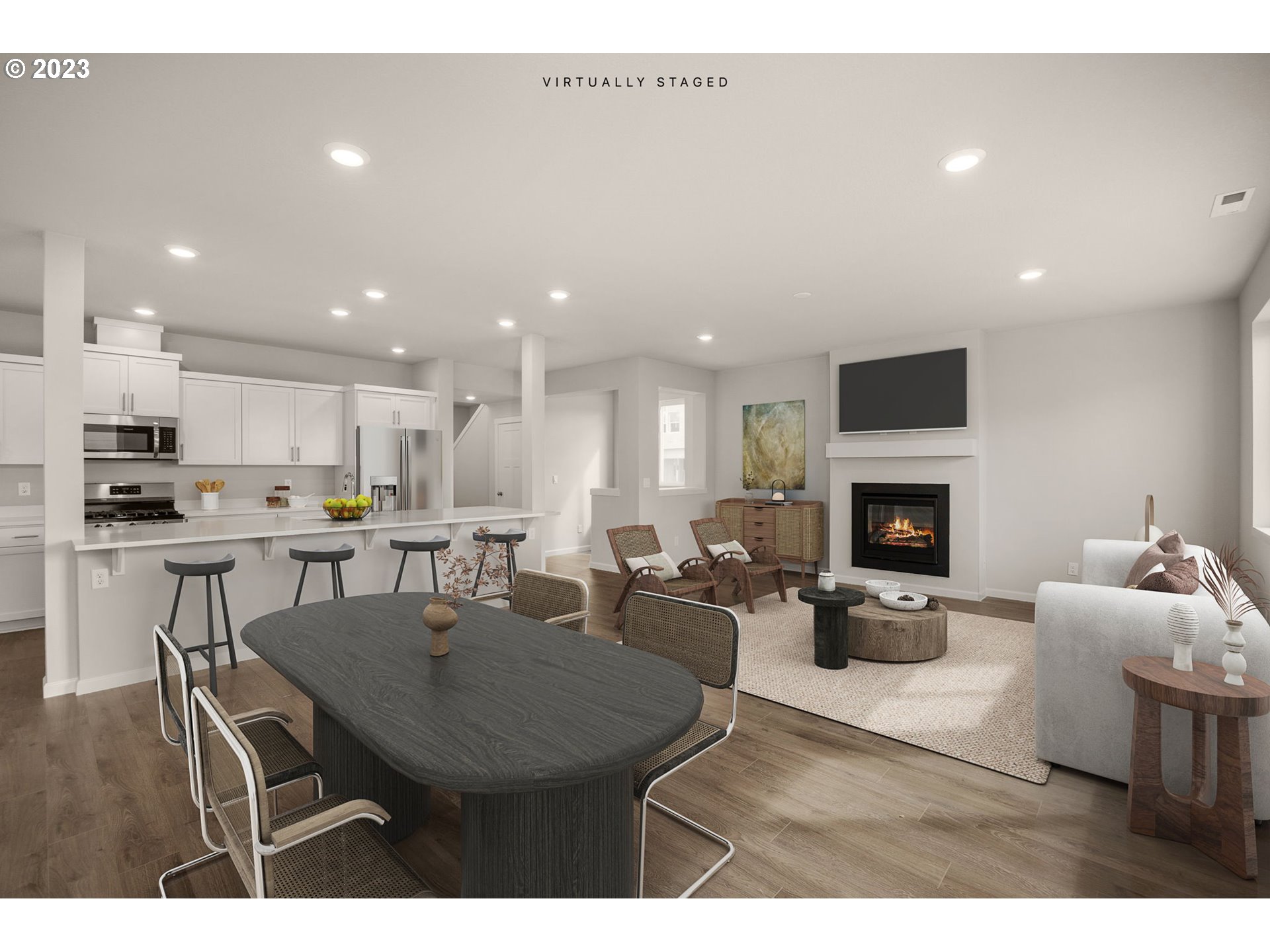 6072 Southeast 24th Street Gresham, OR 97080 - Photo 8 of 37 a view of a dining room with furniture