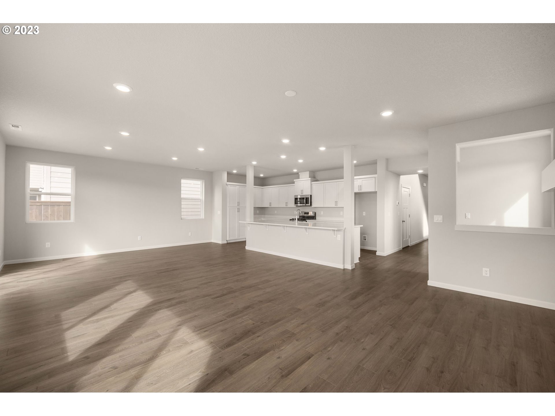 6072 Southeast 24th Street Gresham, OR 97080 - Photo 9 of 37 a view of kitchen with refrigerator and window