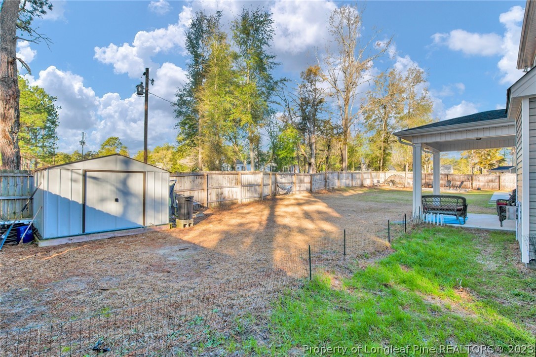 101 Carousel Street West End, NC 27376 - Photo 47 of 50 a view of a backyard