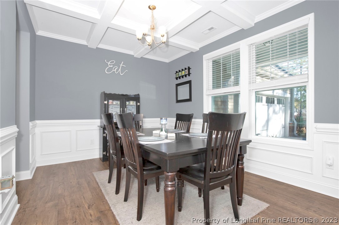 101 Carousel Street West End, NC 27376 - Photo 7 of 50 a view of a dining room with furniture window and wooden floor