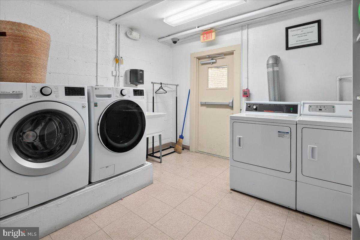 1831 Belmont Road Northwest, Unit 405 Washington, DC 20009 - Photo 21 of 29 Complimentary Community Laundry