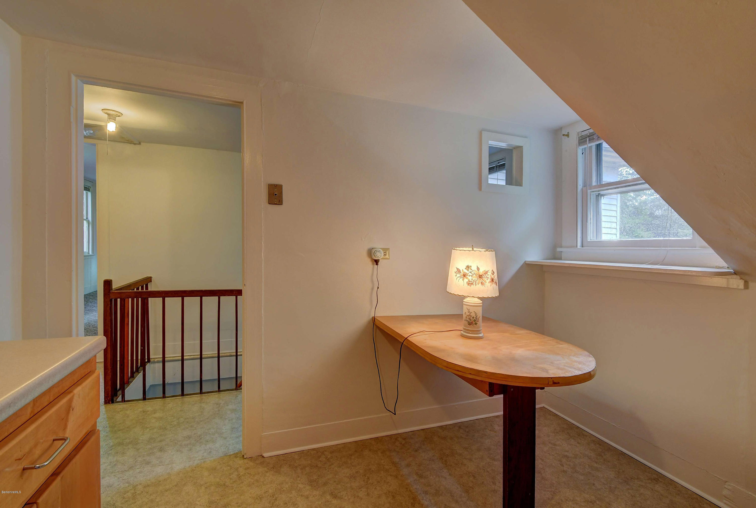 1114 Ashley Falls Road Sheffield, MA 01222 - Photo 30 of 53 a view of a hallway with a elevator