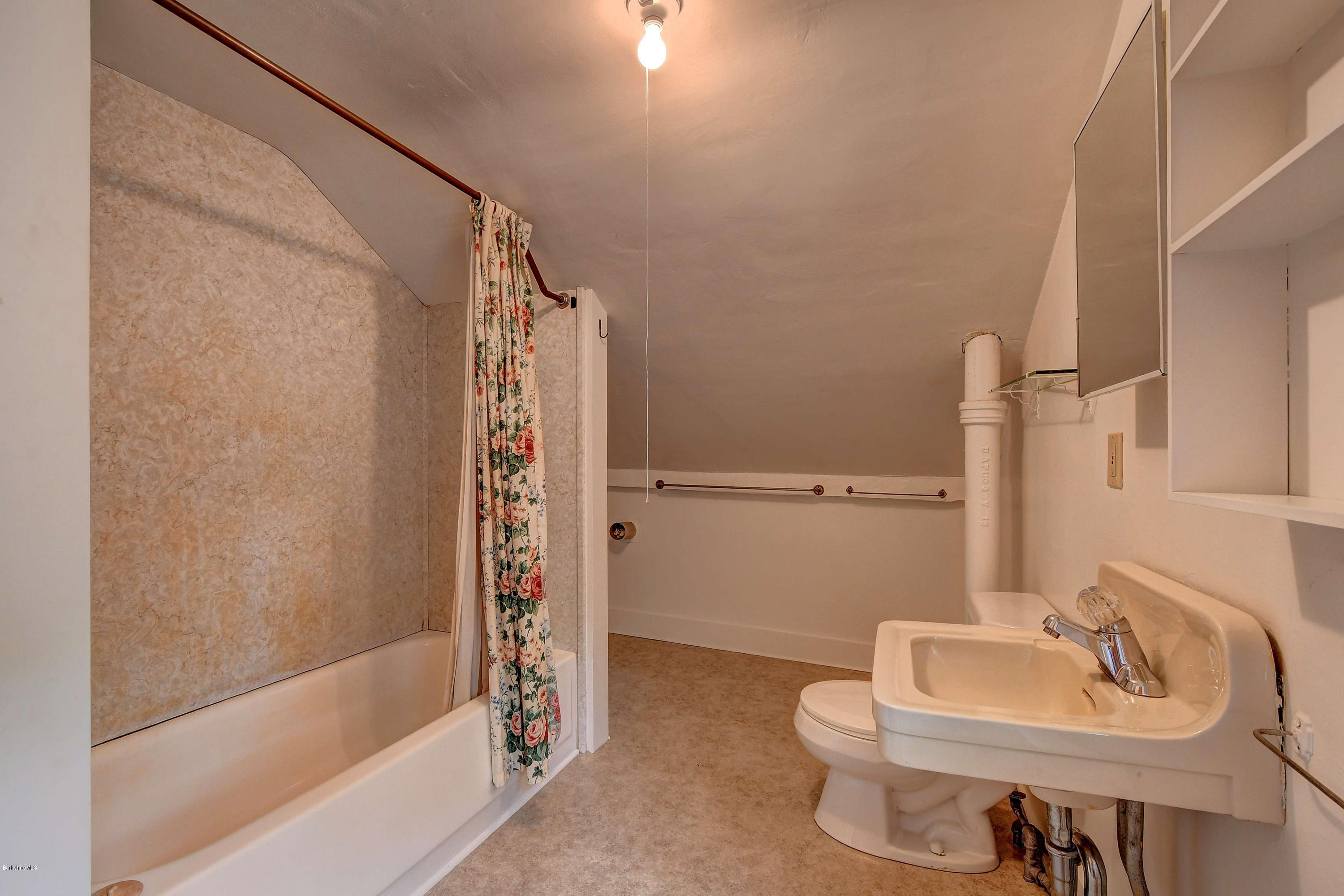 1114 Ashley Falls Road Sheffield, MA 01222 - Photo 36 of 53 a bathroom with a sink toilet and shower