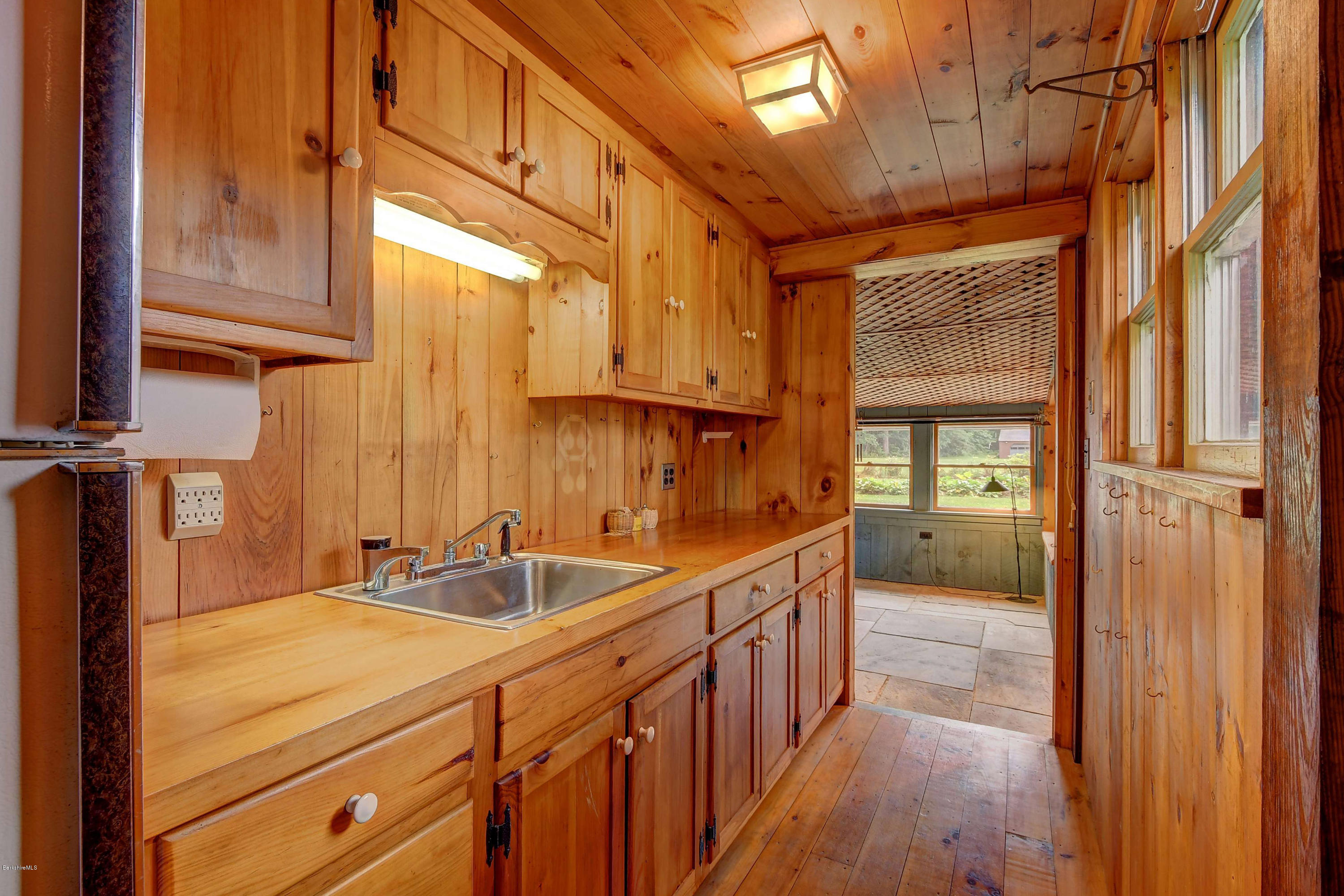 1114 Ashley Falls Road Sheffield, MA 01222 - Photo 43 of 53 a kitchen with sink and window