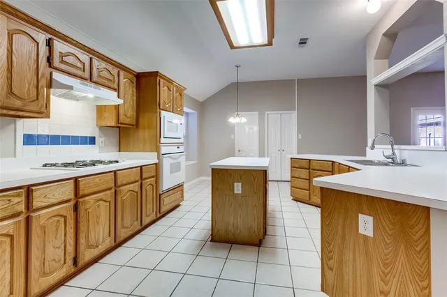 a kitchen with stainless steel appliances granite countertop a sink and a cabinets