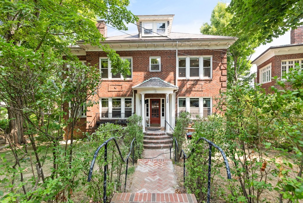 102 Addington Road, Unit 2 Brookline, MA 02445 - Photo 1 of 30 a front view of a house with garden