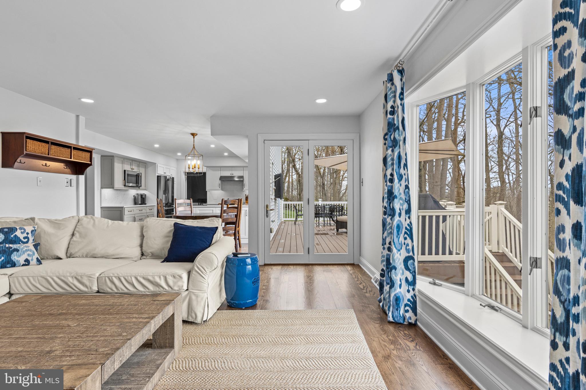 8 Harrow Circle Wayne, PA 19087 - Photo 19 of 45 Family Room with French doors to the rear deck