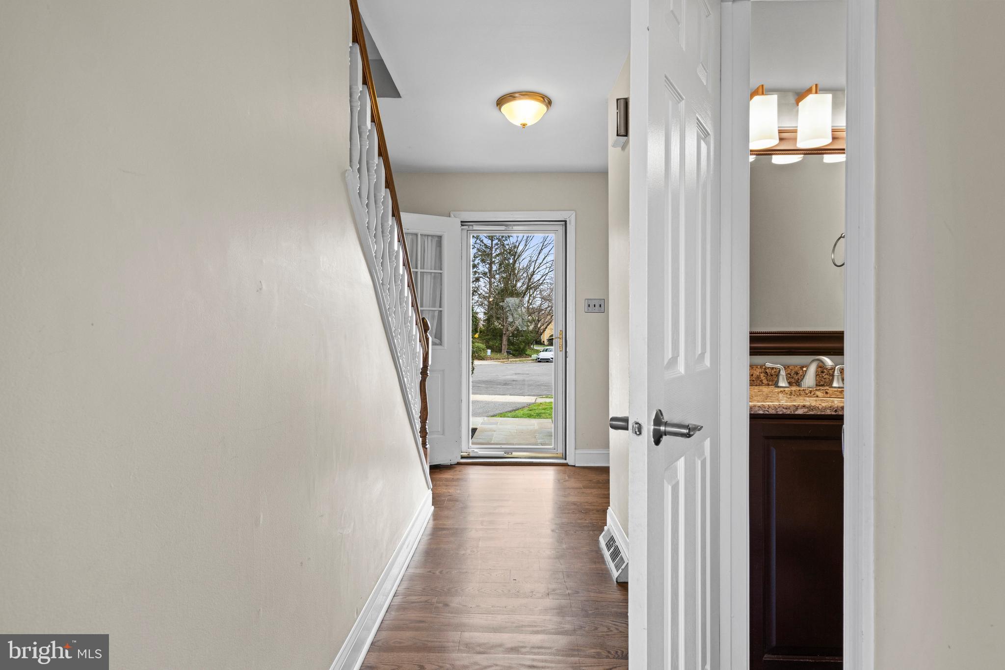 8 Harrow Circle Wayne, PA 19087 - Photo 22 of 45 Foyer with access to the powder room