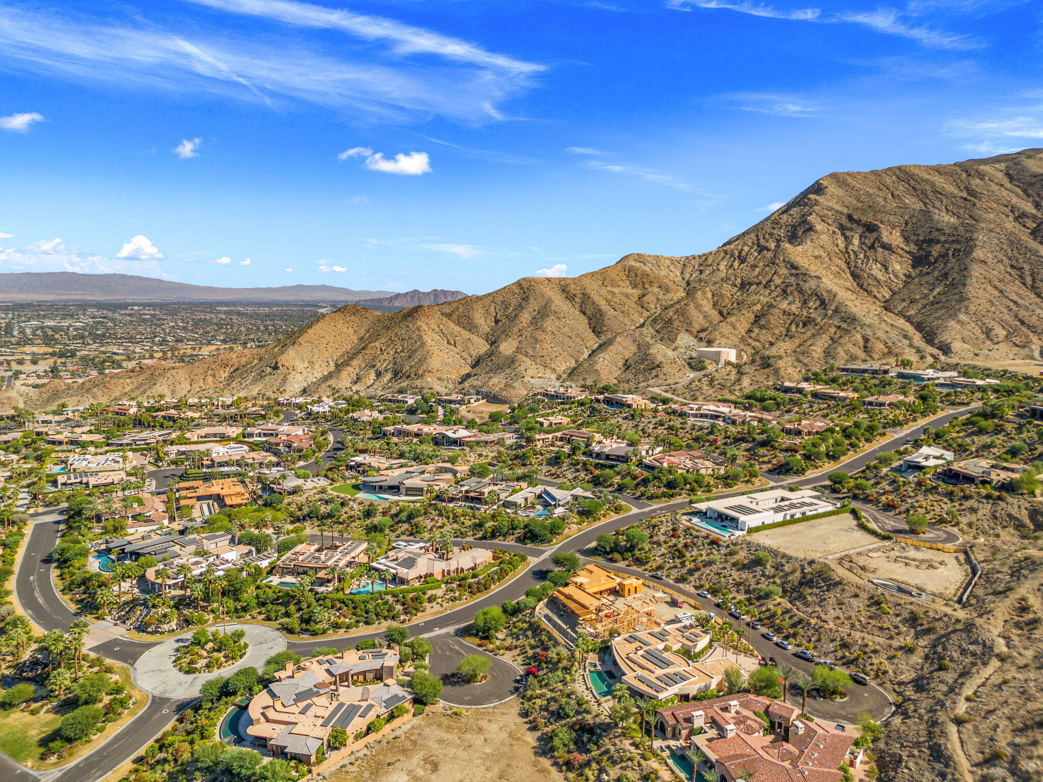 33 Granite Ridge Road Rancho Mirage, CA 92270 - Photo 20 of 29 a view of a large mountain with mountains in the background
