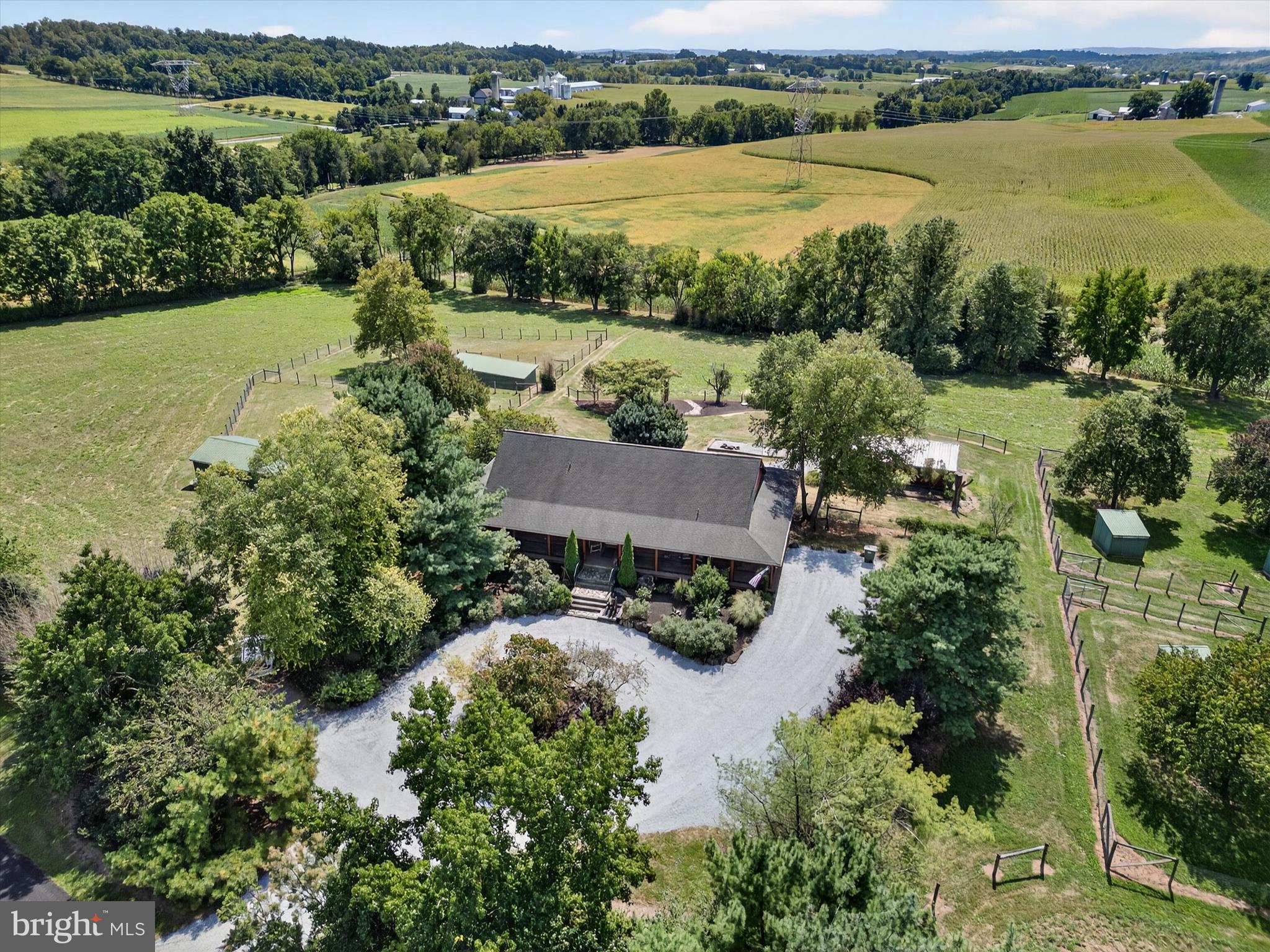 975 Cold Springs Road Elizabethtown, PA 17022 - Photo 3 of 56 an aerial view of a city with lake view