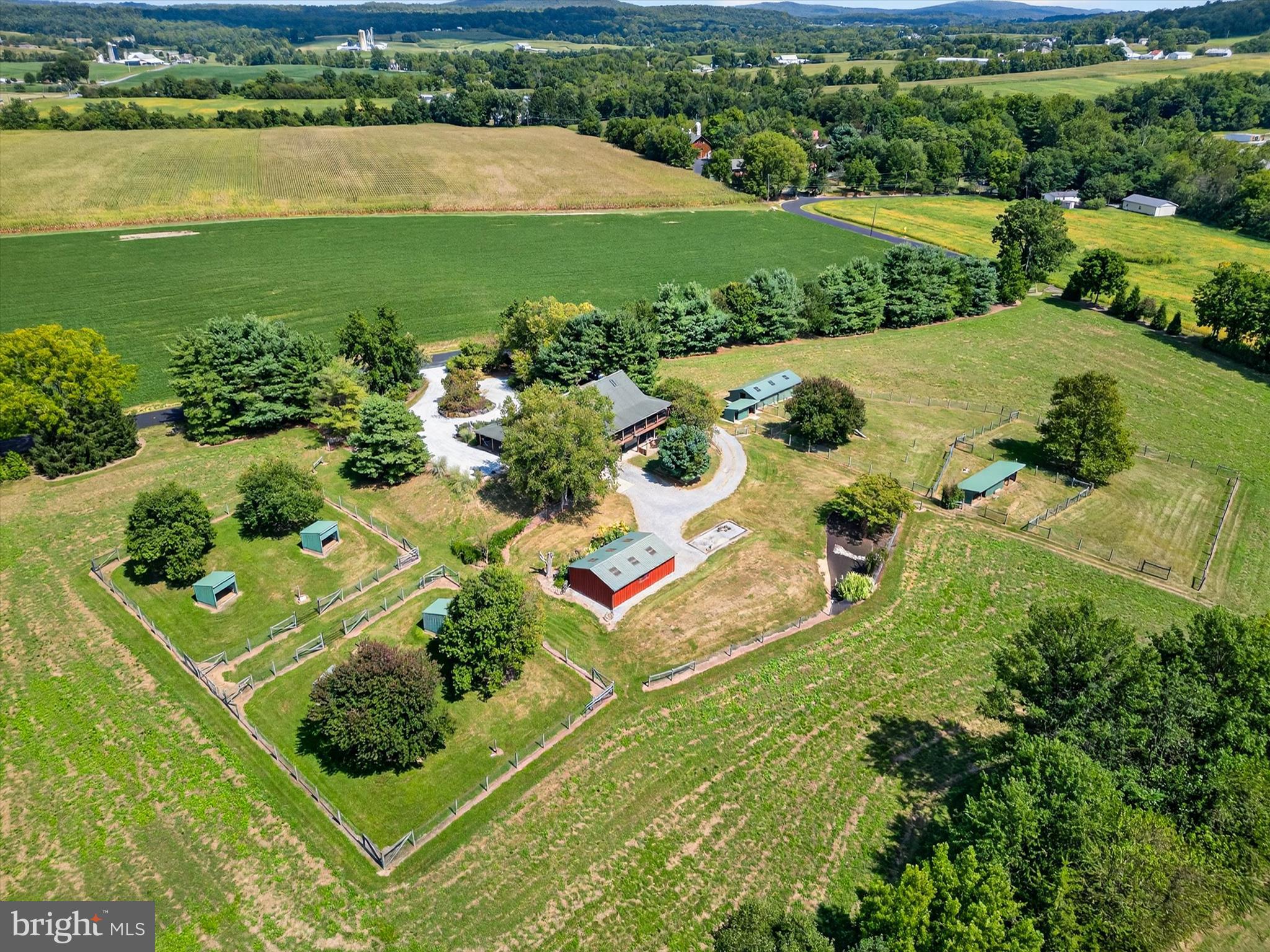 975 Cold Springs Road Elizabethtown, PA 17022 - Photo 51 of 56 an aerial view of a residential houses with outdoor space and lake view
