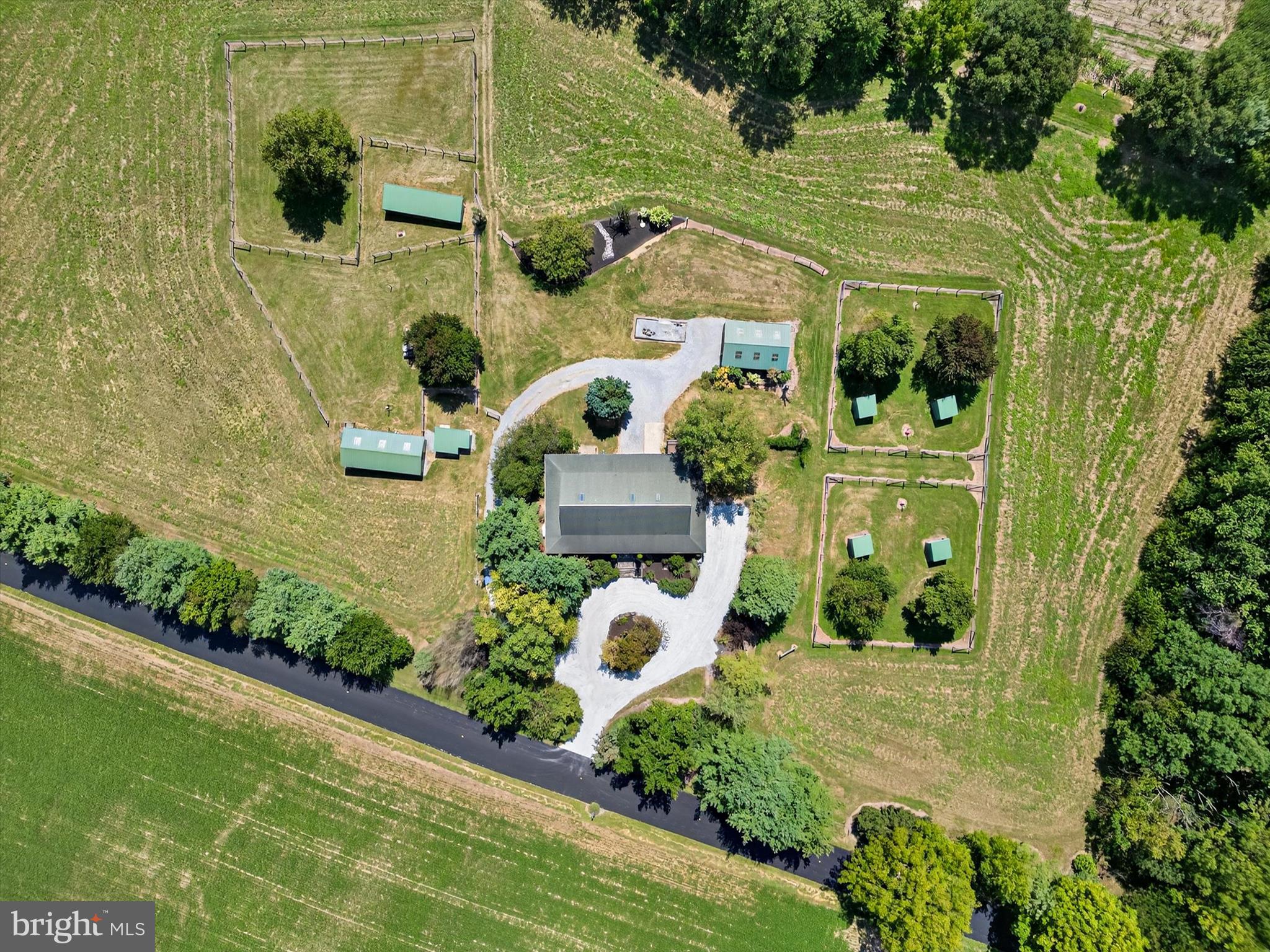 975 Cold Springs Road Elizabethtown, PA 17022 - Photo 52 of 56 an aerial view of residential house with outdoor space and parking