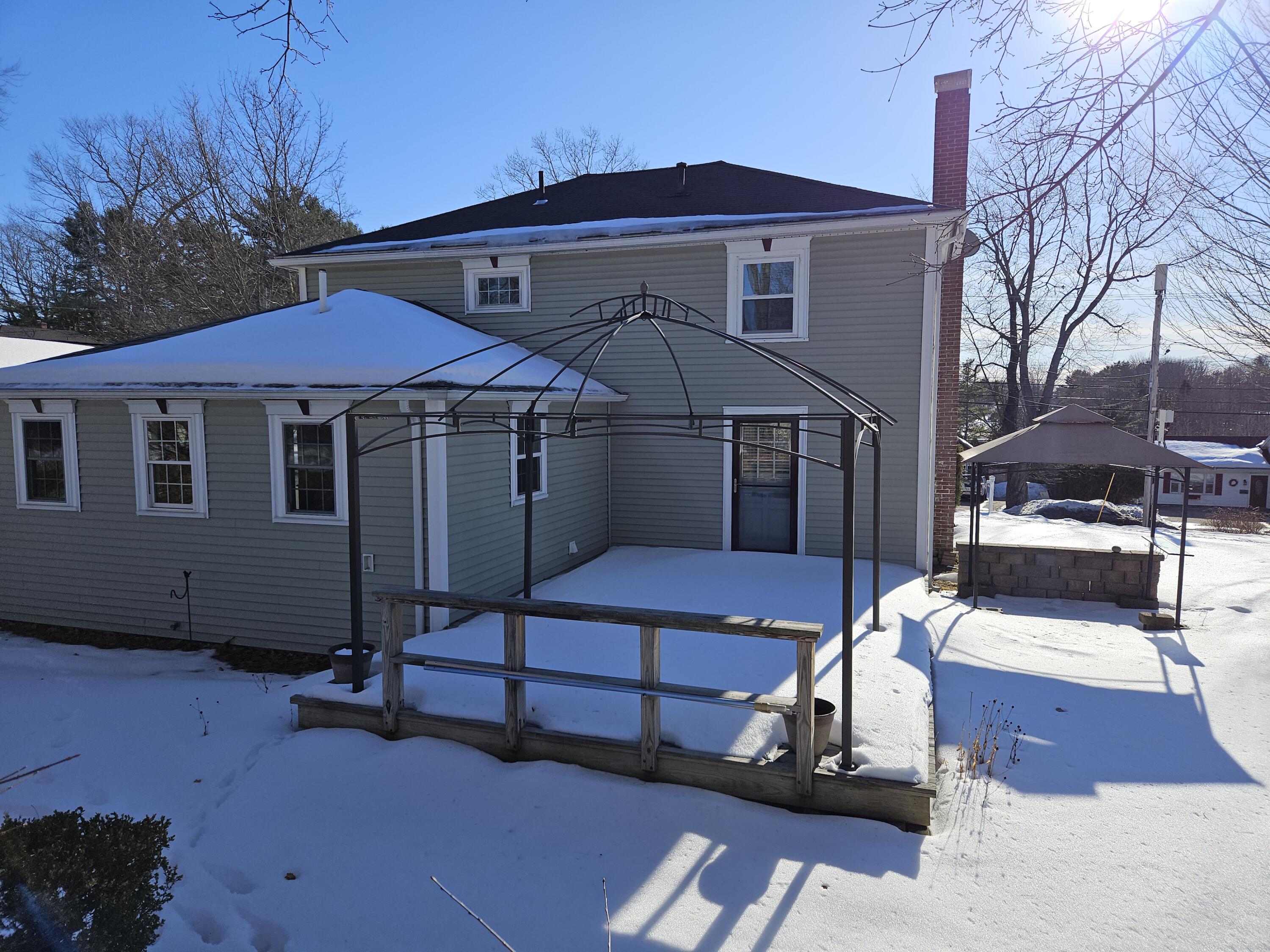 322 Webster Street Lewiston, ME 04240 - Photo 43 of 48 Beautiful patio and privacy wall