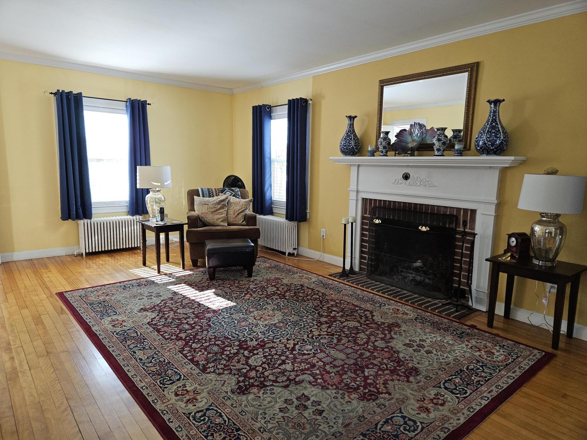 322 Webster Street Lewiston, ME 04240 - Photo 8 of 48 Gorgeous fireplace