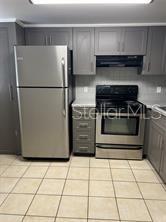 13250 Ridge Road, Unit 3B1 Largo, FL 33778 - Photo 4 of 15 a kitchen with a refrigerator and a stove