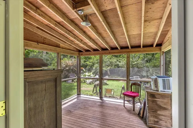 a view of a green field with lots of green space