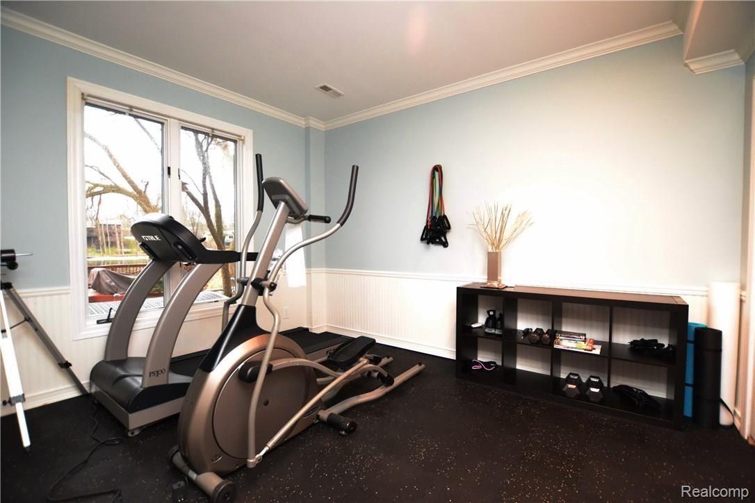469 John R Street Milford, MI 48381 - Photo 36 of 40 4th Bedroom Or Exercise Room
