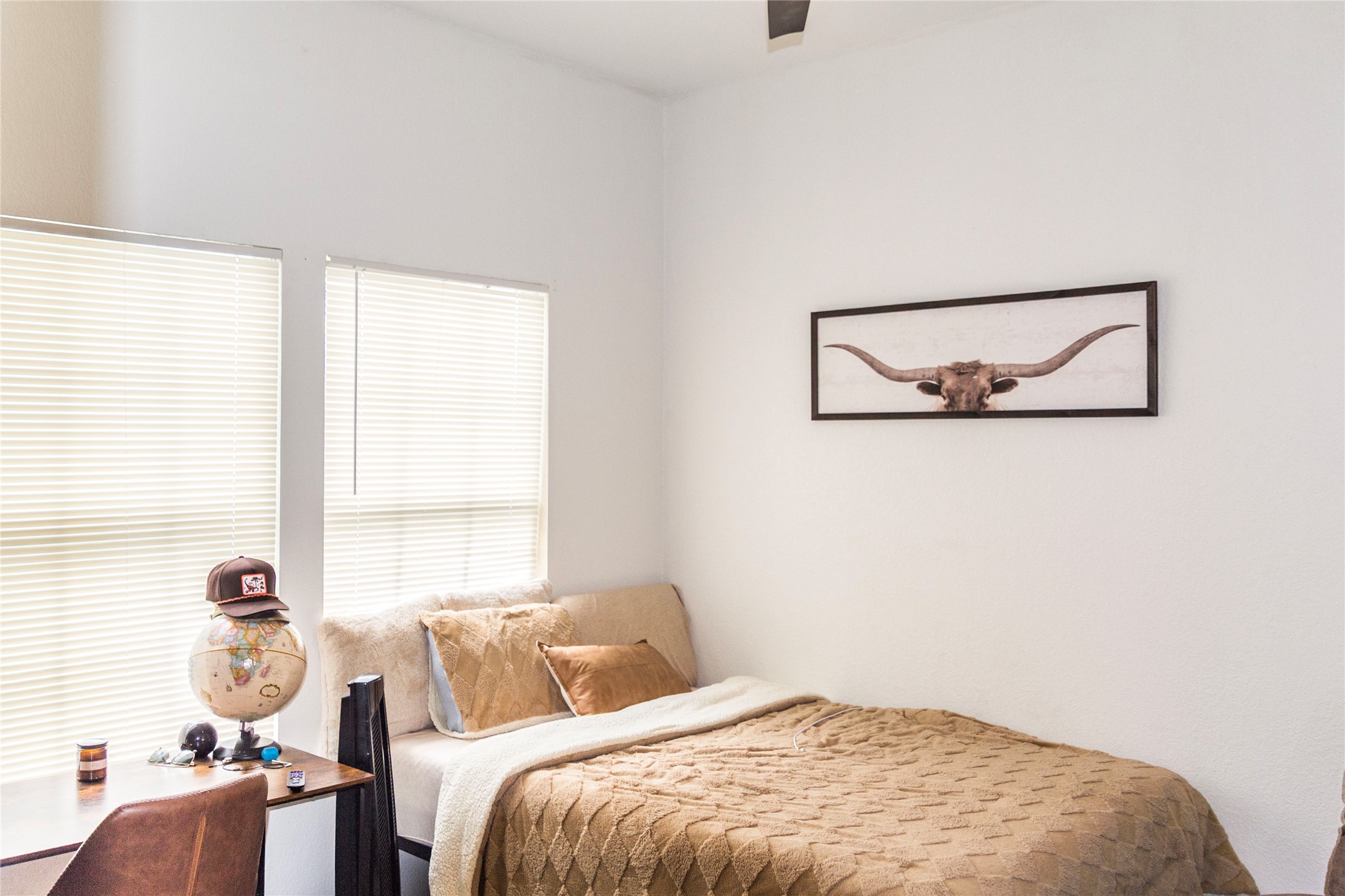 3410 Speedway, Unit A Austin, TX 78705 - Photo 4 of 9 a bedroom with a bed and a window