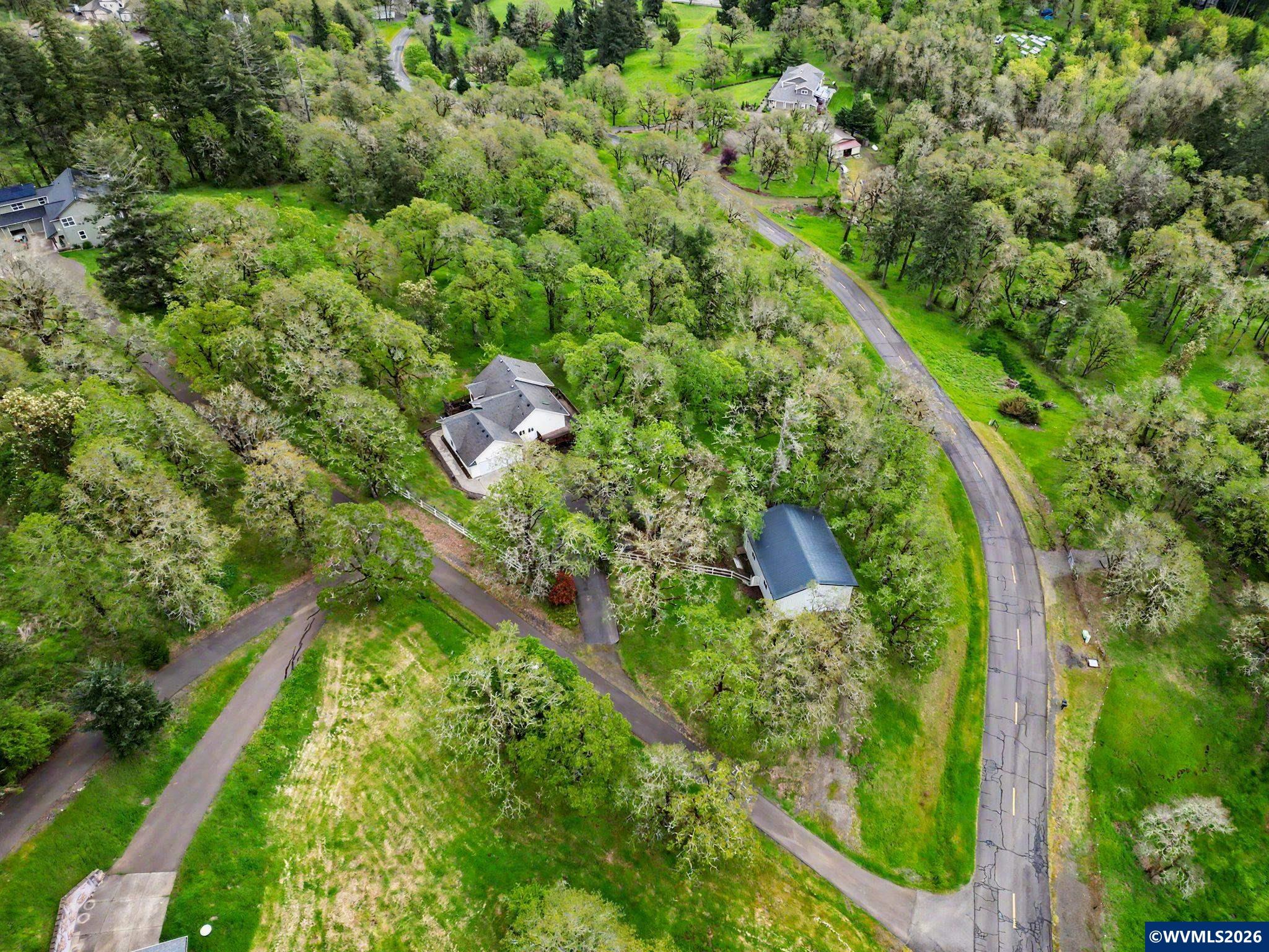1299 Twin Hills Road Southeast Jefferson, OR 97352 - Photo 4 of 47 a view of a yard with plants
