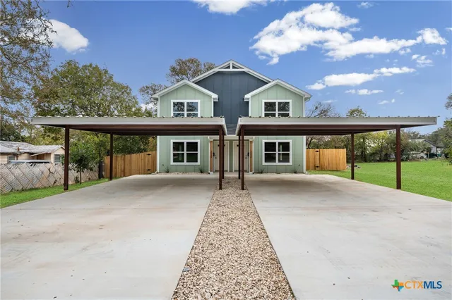 front view of a house with a porch
